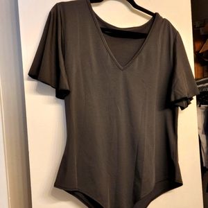V-Neck bodysuit